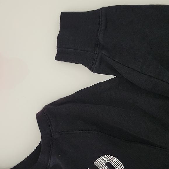 Zadig & Voltaire black bling amour sweatshirt - Picture 6 of 8